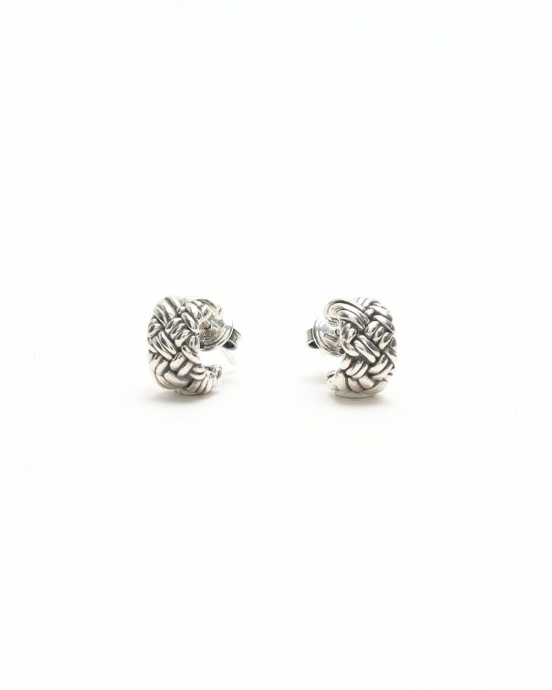 Bottega Veneta Intreccio Small Earrings