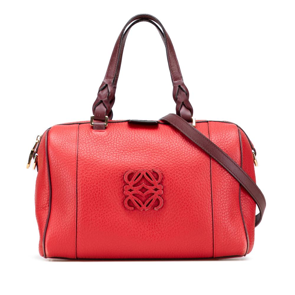 Loewe B LOEWE Red Calf Leather Fusta 25 Spain