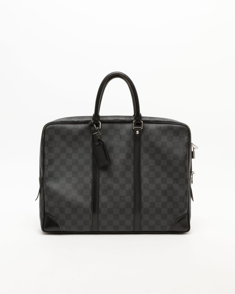Louis Vuitton Damier Graphite Porte Documents Voyages Bag