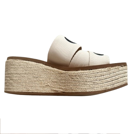 Chloé WOODY WEDGE ESPADRILLE