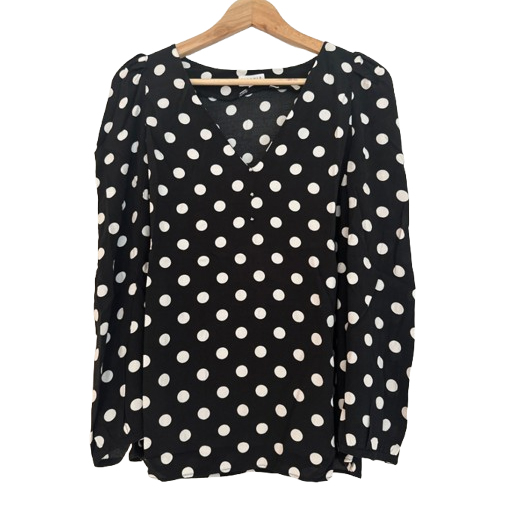 Claudie Pierlot Top manches longues à petits pois