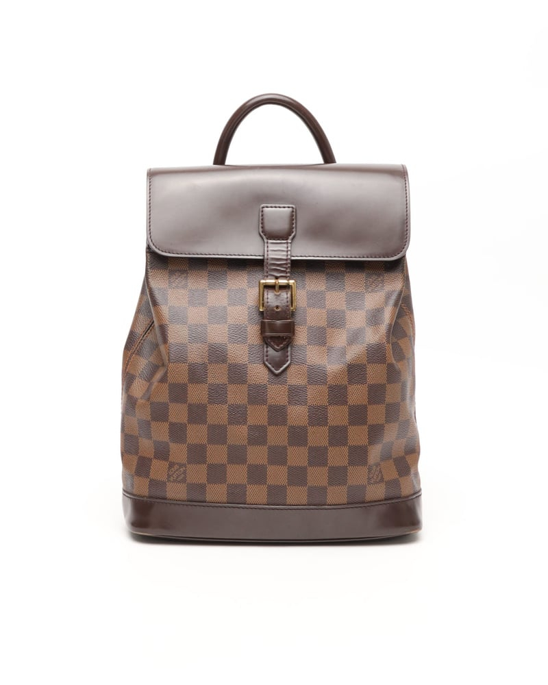 Louis Vuitton Damier Ebene Soho Backpack