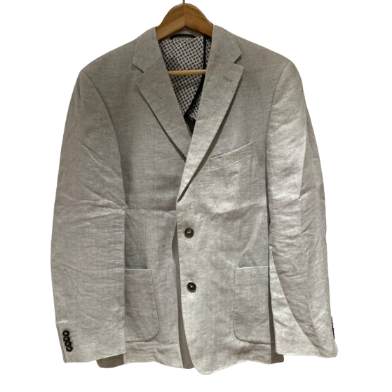 Paul Kehl Sommerblazer aus hellgrauem Leinen