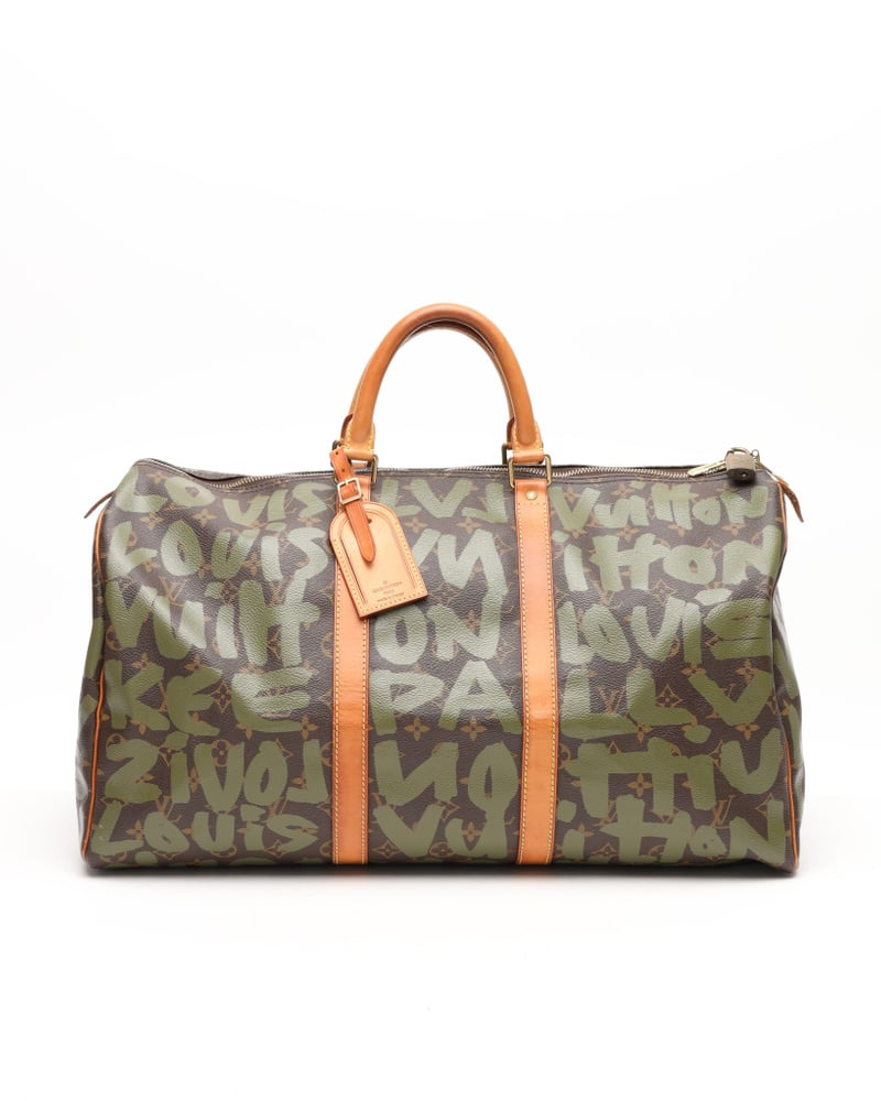 Louis Vuitton Keepall 50 Graffiti Weekend Bag