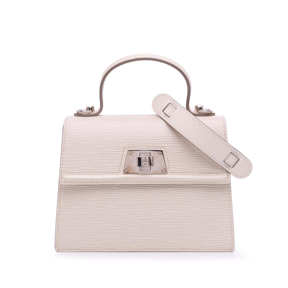 Louis Vuitton B Louis Vuitton Brown Beige Epi Leather Leather Epi Sevigne Satchel France