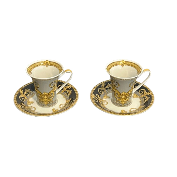 Versace Ensemble de deux tasses à café Versace
