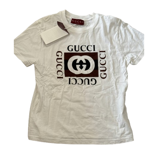 Gucci T-shirt en jersey de coton imprimé