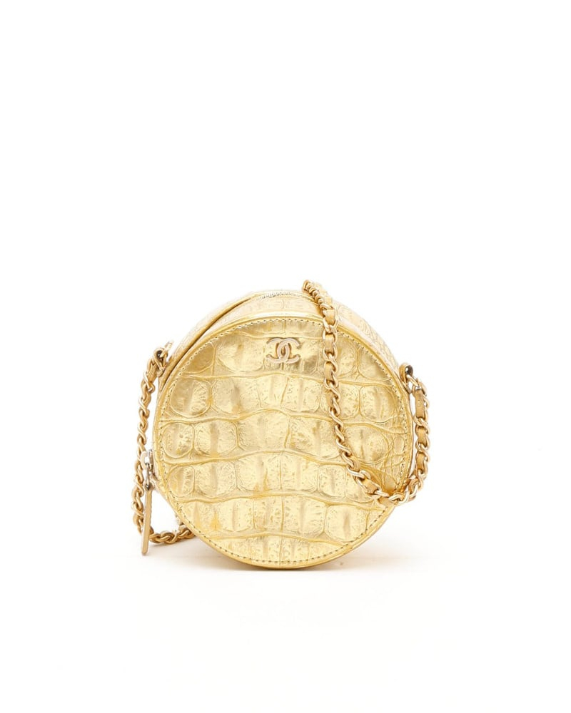 Chanel CC Round Chain Shoulder Bag