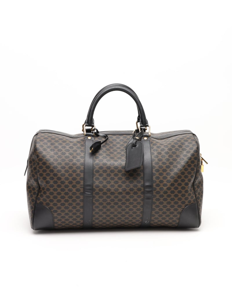 Celine Céline Macadam Boston Bag