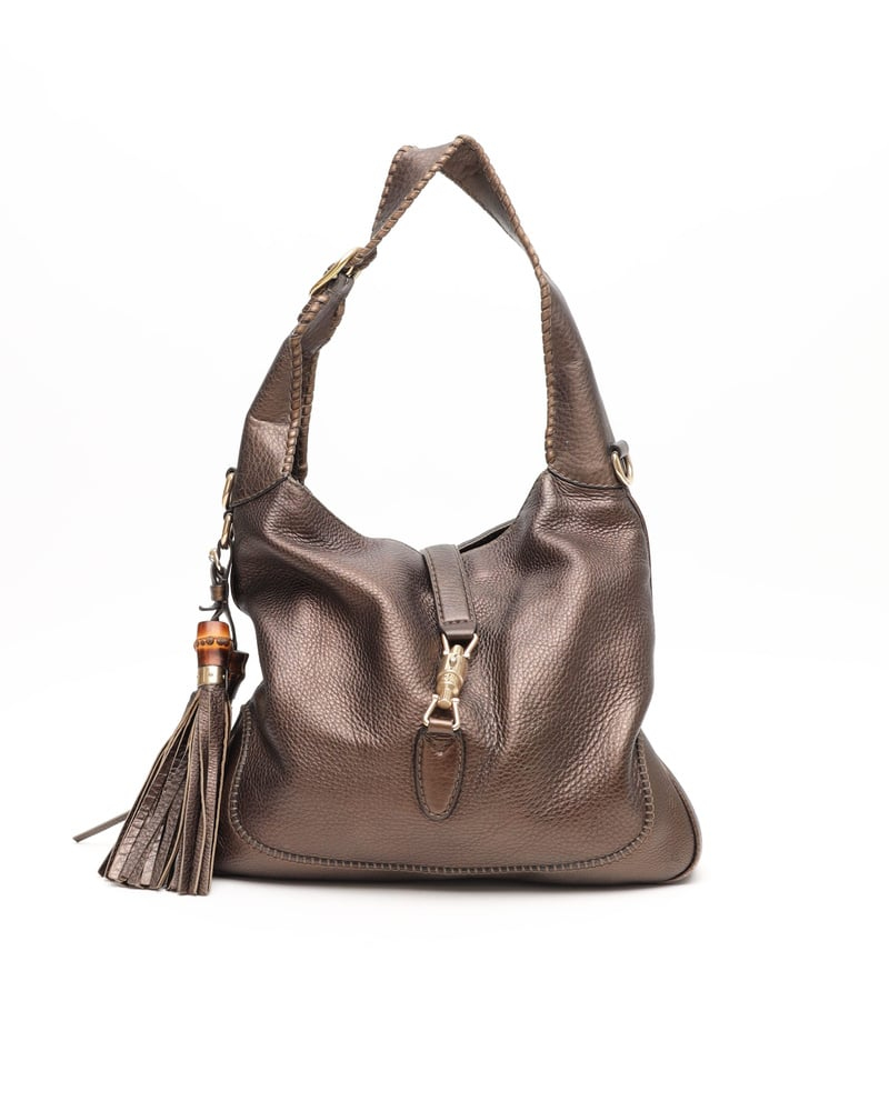 Gucci Bamboo Jackie Tassel Bag