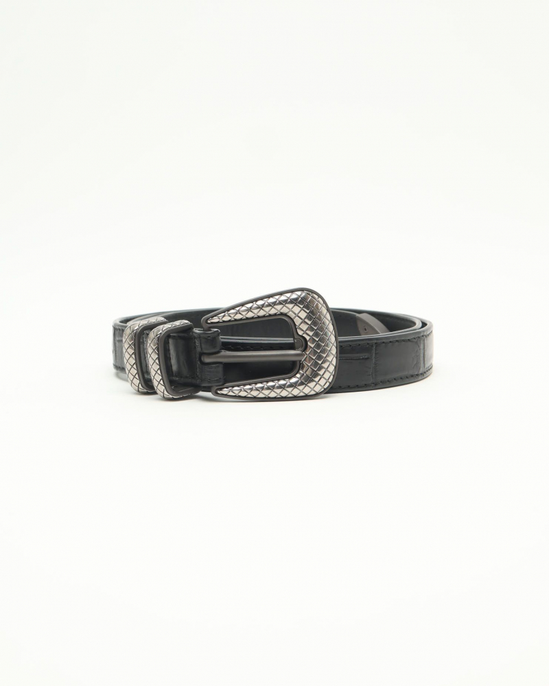 Bottega Veneta Leather Belt, Size 90