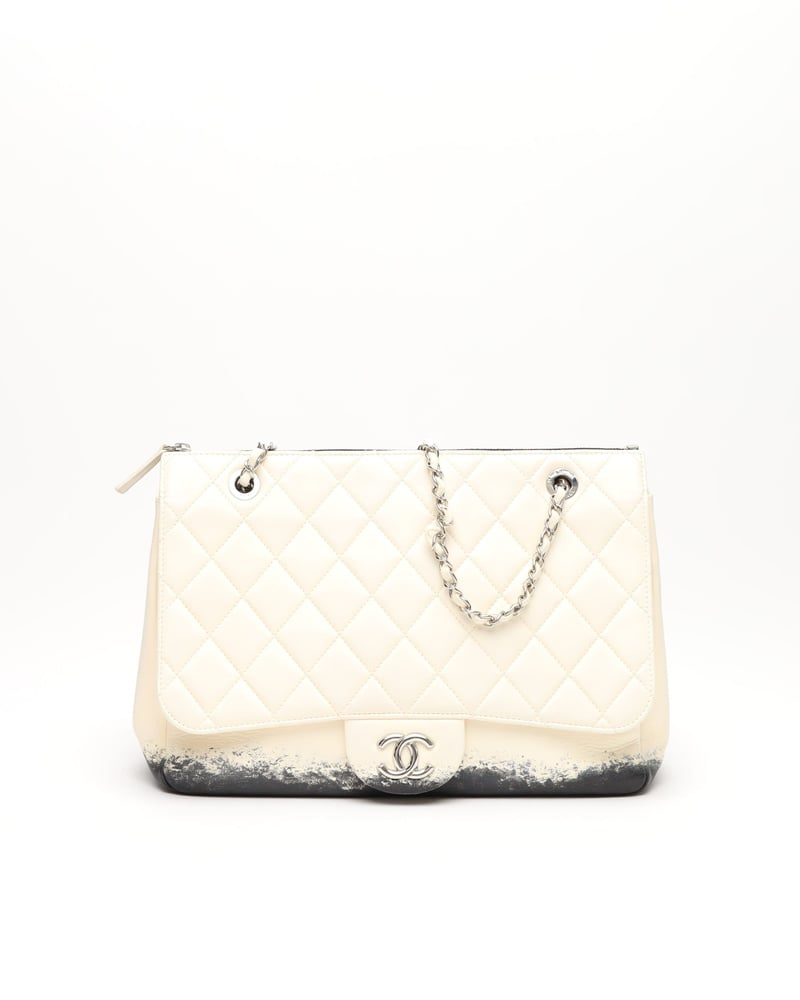 Chanel Maxi Blizzard Flap Bag