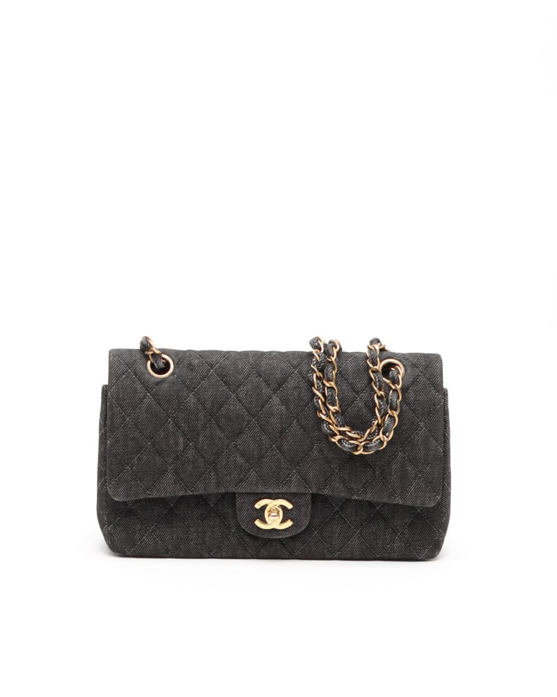 Chanel Denim Classic Medium Double Flap Bag