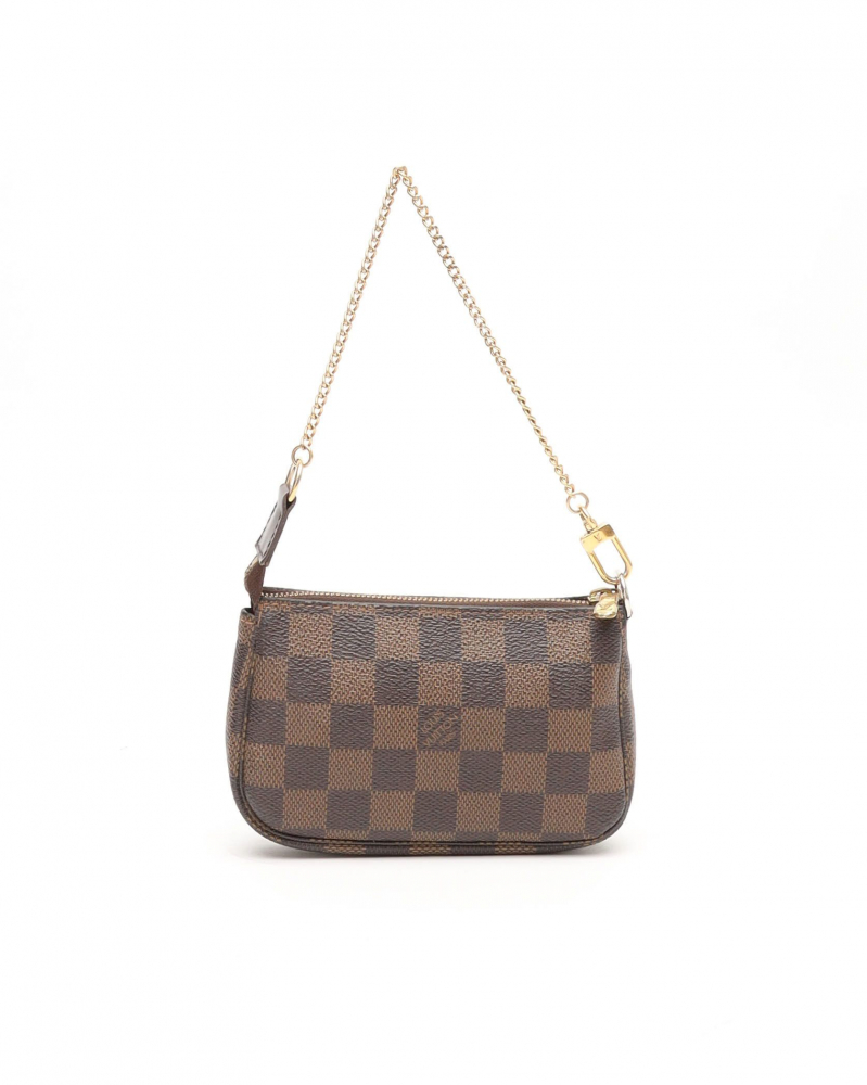 Louis Vuitton Damier Mini Pochette Accessories Bag