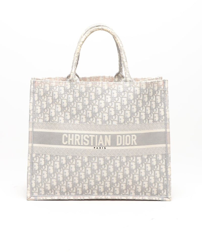 Christian Dior Large Oblique Book Tote Bag