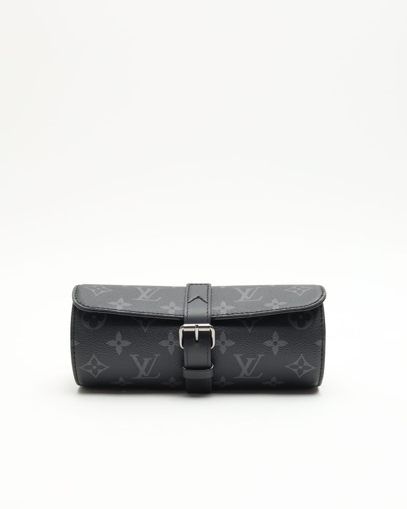 Louis Vuitton Monogram Eclipse 3 Watch Case