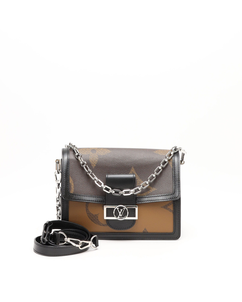 Louis Vuitton Monogram Reverse Dauphine MM Bag
