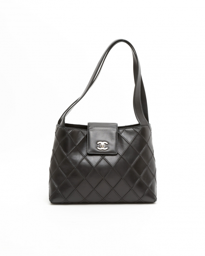 Chanel CC Quilted Shoulder Bag
