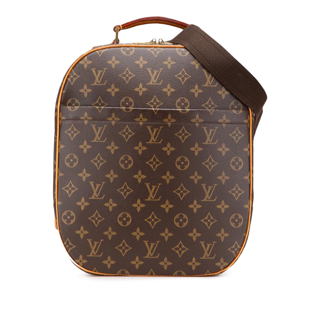 Louis Vuitton B Louis Vuitton Brown Monogram Canvas Canvas Monogram Sac a Dos Packall France