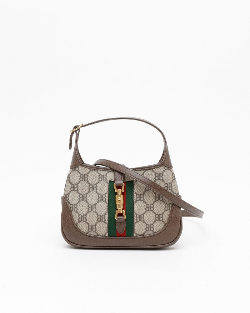 Gucci x Balenciaga The Hacker Project Mini Jackie Shoulder Bag