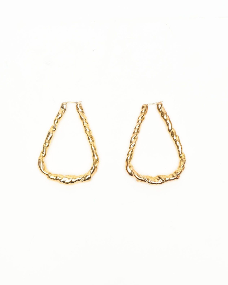 Loewe Twist Hoops Earrings