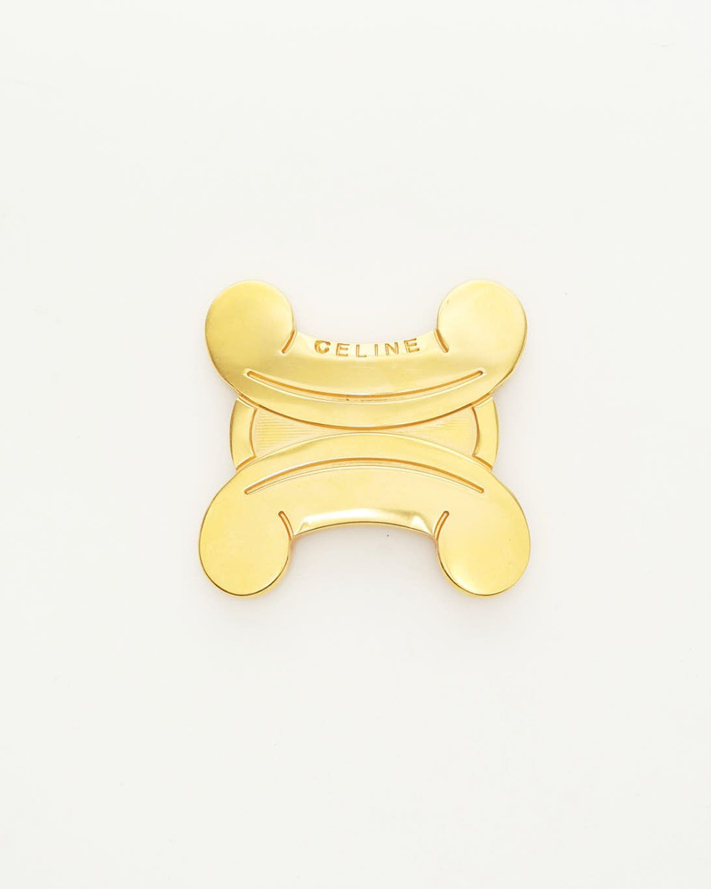 Celine Céline Triomphe Brooch