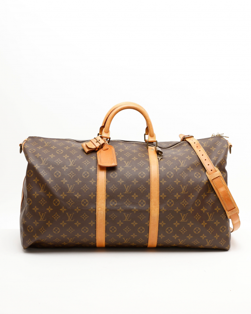 Louis Vuitton Monogram Keepall Bandoulière 60 Weekend Bag