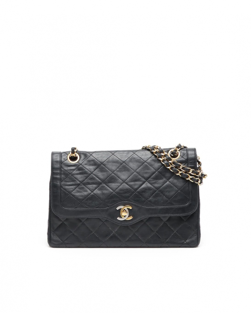 Chanel Classic Two-Tone Medium Double Flap Bag