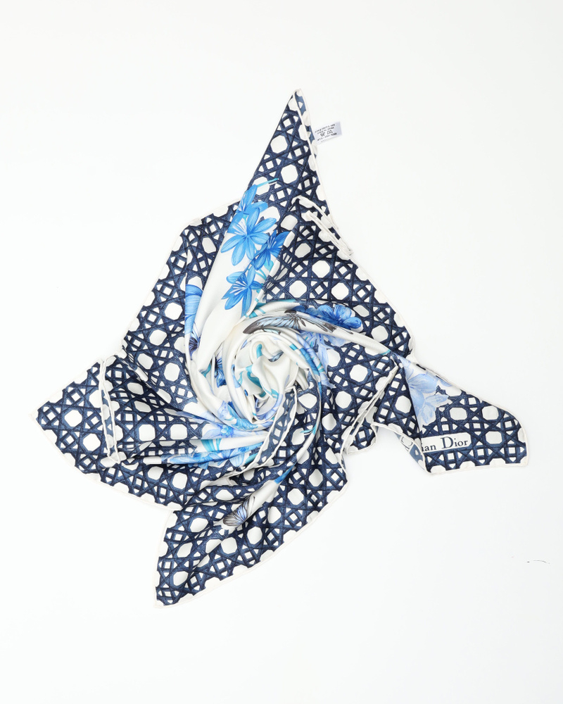 Christian Dior 90 Silk Scarf