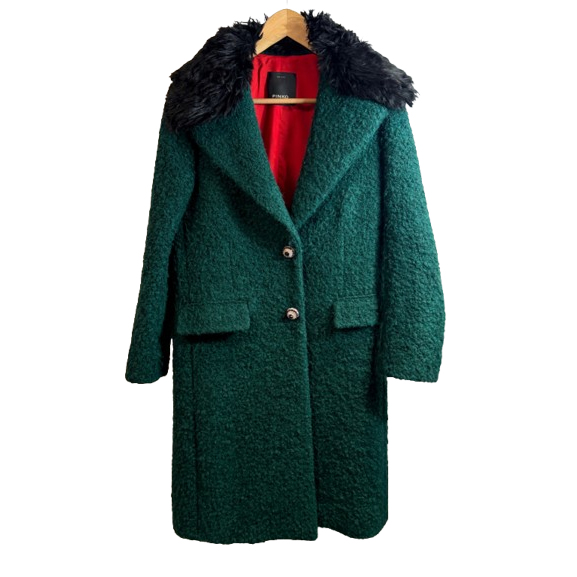 Pinko Zenebio Cappotto Panno Boucle