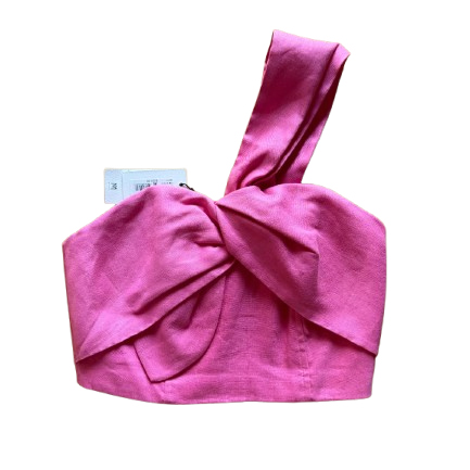 Milly NY Rosa Crop-Top aus Leinen!