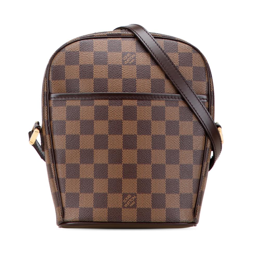 Louis Vuitton B Louis Vuitton Brown Damier Canvas Canvas Damier Ebene Ipanema PM France