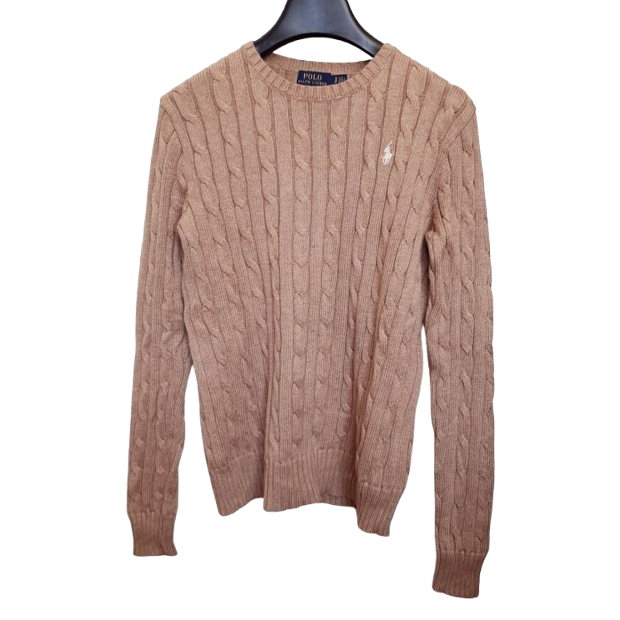 Polo Ralph Lauren Twisted-Pullover mit gesticktem Logo