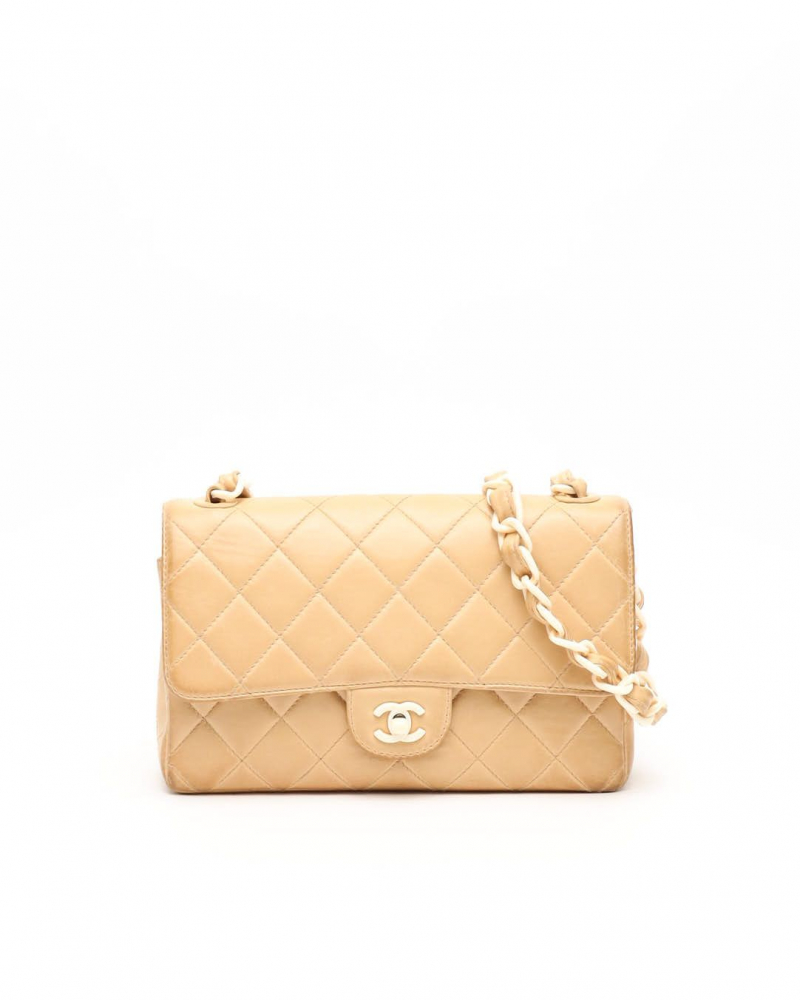 Chanel Classic Medium Plastic Chain Single Flap Bag