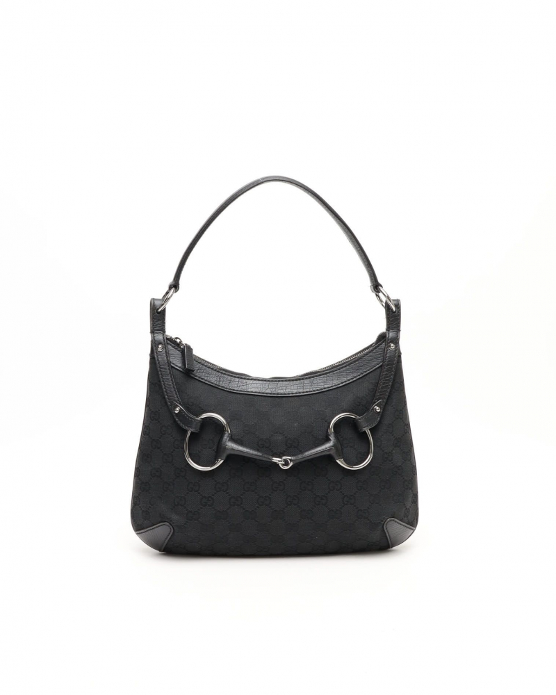 Gucci GG Horsebit Shoulder Bag