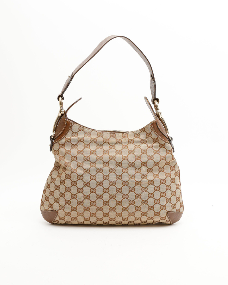 Gucci GG Horsebit Shoulder Bag