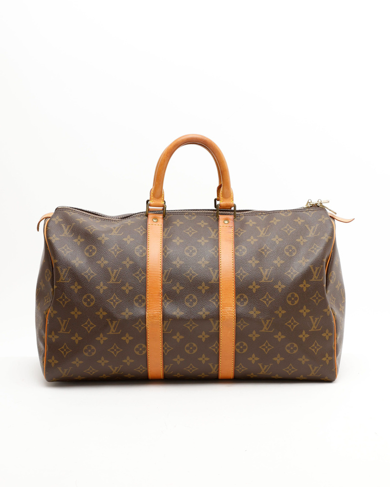 Louis Vuitton Monogram Keepall 45 Weekend Bag