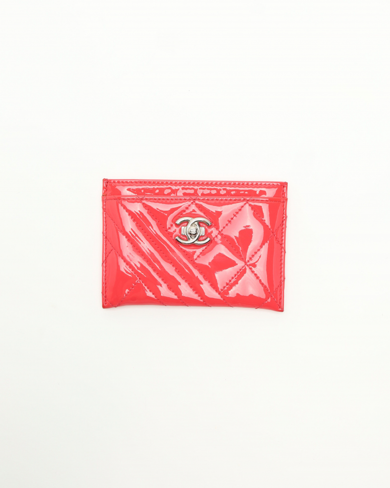 Chanel Patent Leather Card Holder