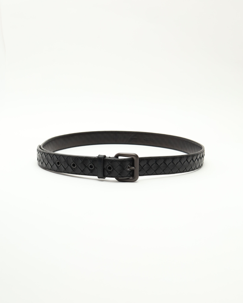 Bottega Veneta Intrecciato Belt, size 100