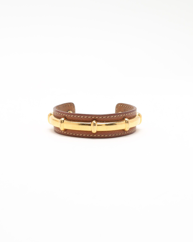 Hermès Agata Leather Bracelet