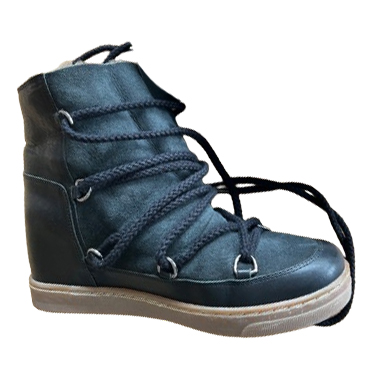 Isabel Marant Nowles Leder-Schneestiefel