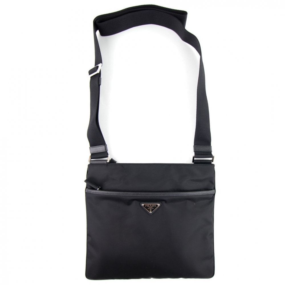 Prada Re-Nylon and Saffiano shoulder Bag