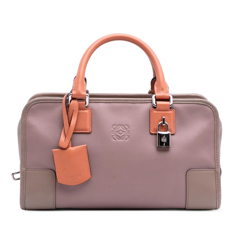 Loewe B LOEWE Pink Lily Calf Leather Tricolor Amazona 28 Spain