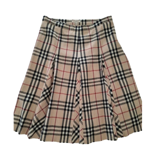 Burberry jupe à carreaux classiques