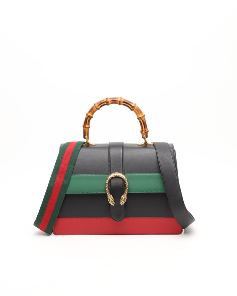 Gucci Large Bamboo Dionysus Top Handle Bag