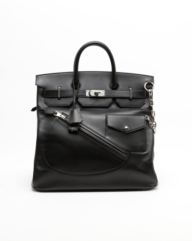 Hermès Birkin HAC Rock 40 Evergrain Weekend Bag