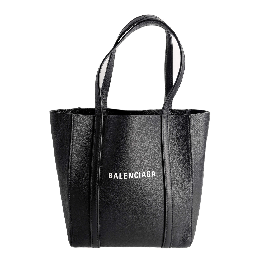Balenciaga Everyday XXS Leather Tote Crossbody Black