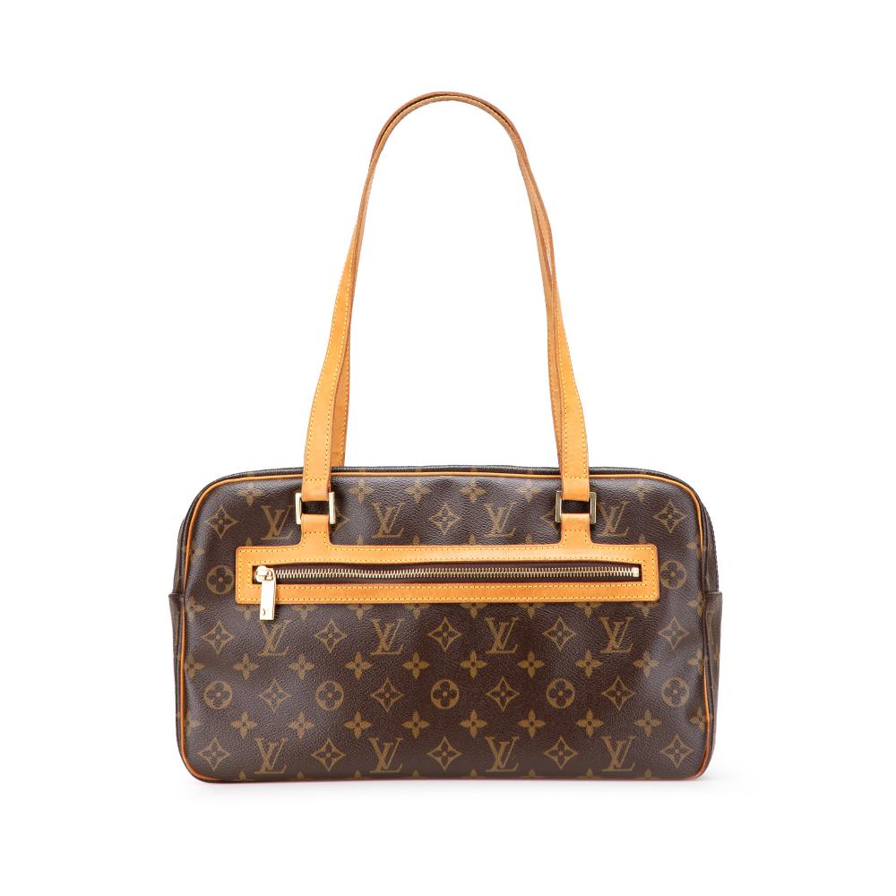 Louis Vuitton B Louis Vuitton Brown Monogram Canvas Canvas Monogram Cite GM France