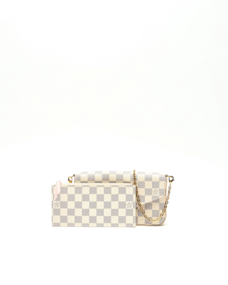 Louis Vuitton Damier Azur Pochette Félicie Bag