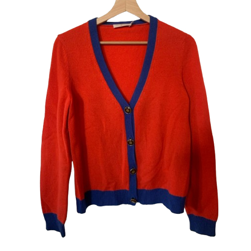 Tory Burch Red cashmere cardigan